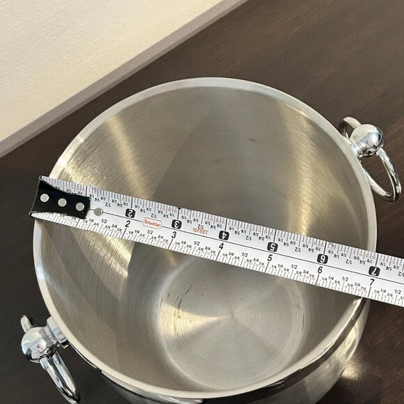 Oggi Double Wall Stainless Steel Ice Bucket w/ Tongs 3 Quart - Picture 2 of 6